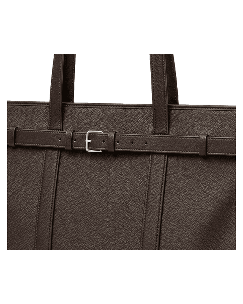 Day Carry Tote Dark Brown 디테일 디테일 컷